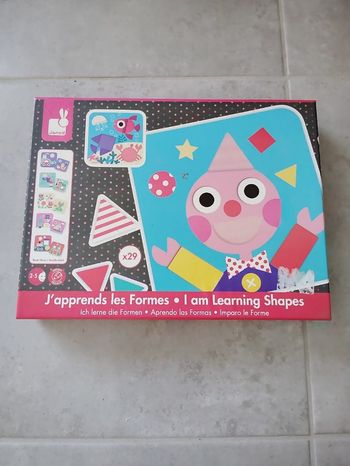 Jeu j'apprends les formes 