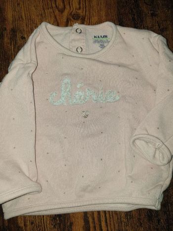 Sweat bébé  fille