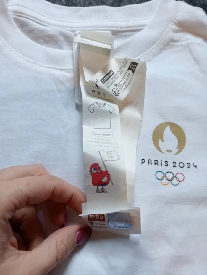 T-shirt paris 2024 - photo numéro 3