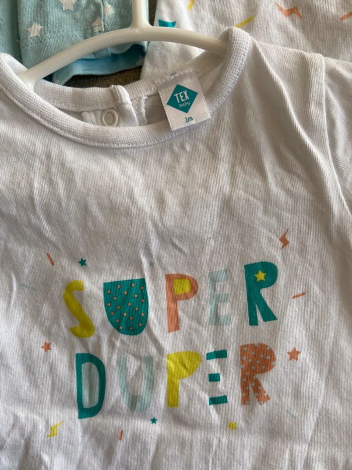 Lot combi short 1 mois - photo numéro 2