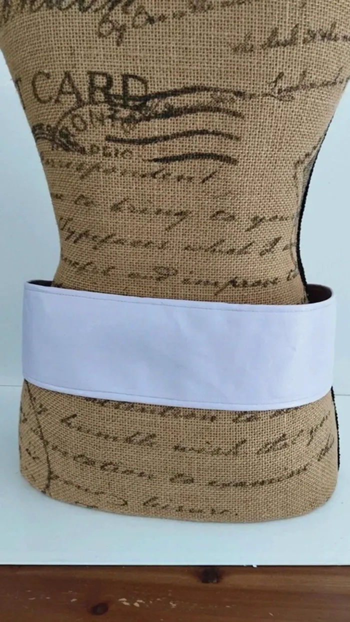 Ceinture souple lilas femme 90 cm - photo numéro 5
