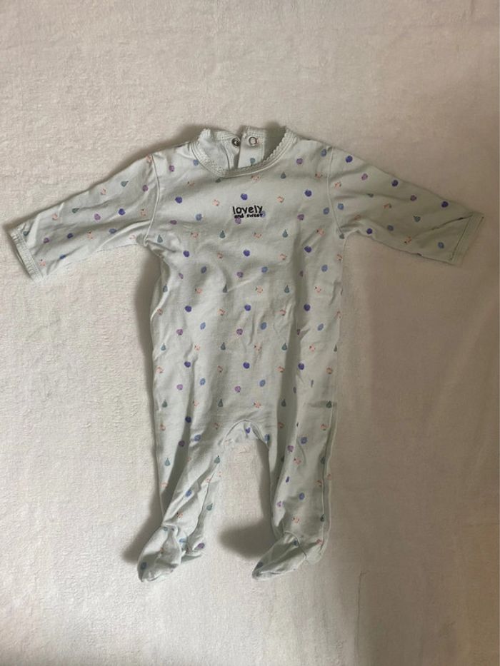Lot de 4 pyjamas - taille 3 mois - photo numéro 5