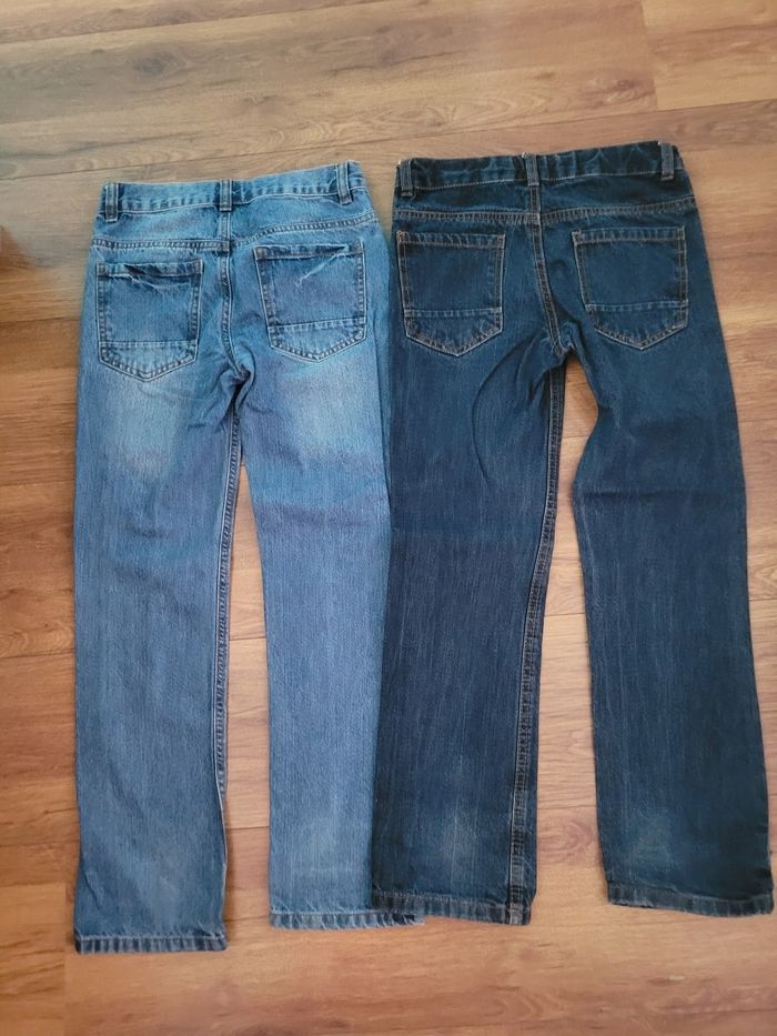 2 jeans regular fit taille 10 ans - photo numéro 2