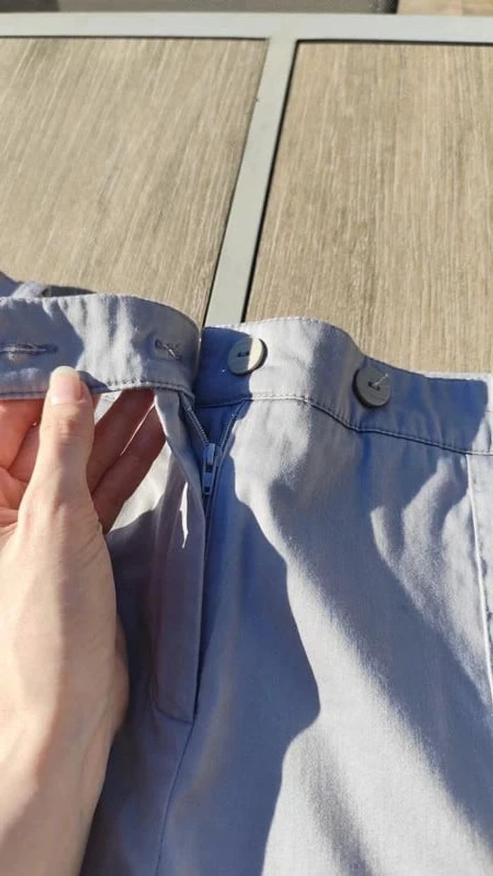 Pantacourt gris T42 - Jacqueline RIU - photo numéro 9