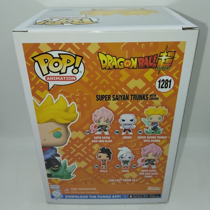 DRAGON BALL SUPER - FUNKO POP N 1281 - Super Sayan Trunks - photo numéro 3