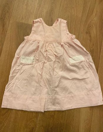 Robe d’été rose 6 mois