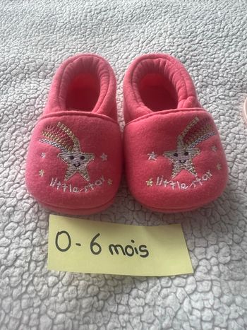 Chaussons - 0/6mois