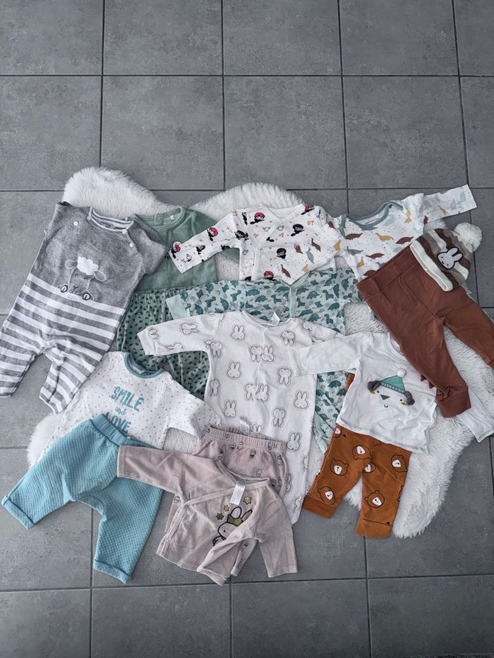 Lot vêtement bébé garçon