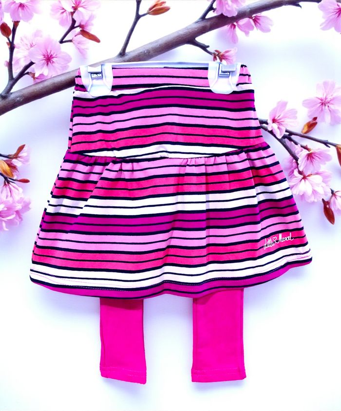 LITTLE MARCEL - NEW - ENSEMBLE 2/3P BÉBÉ FILLE RAYURES & TONS LUMINEUX 12/18M - photo numéro 10