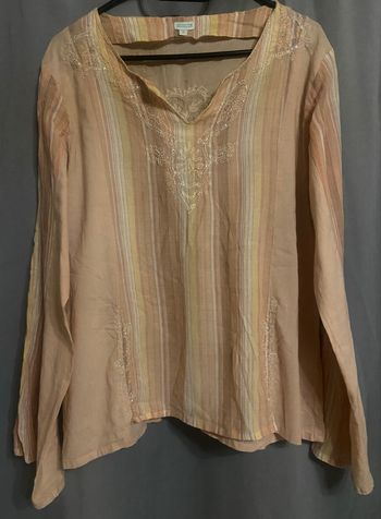 Blouse rayée »Printemps »manches longues