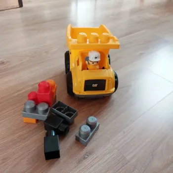 Camion Caterpillar et megabloks