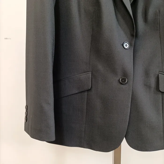 Veste de costume noire VAL-N0002 - Taille 48 A492 - photo numéro 4