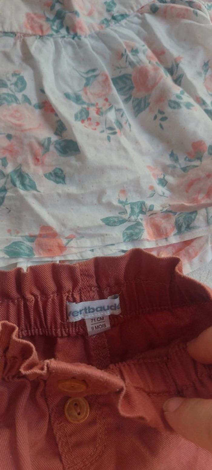 Ensemble bébé fille 9 mois été - photo numéro 4