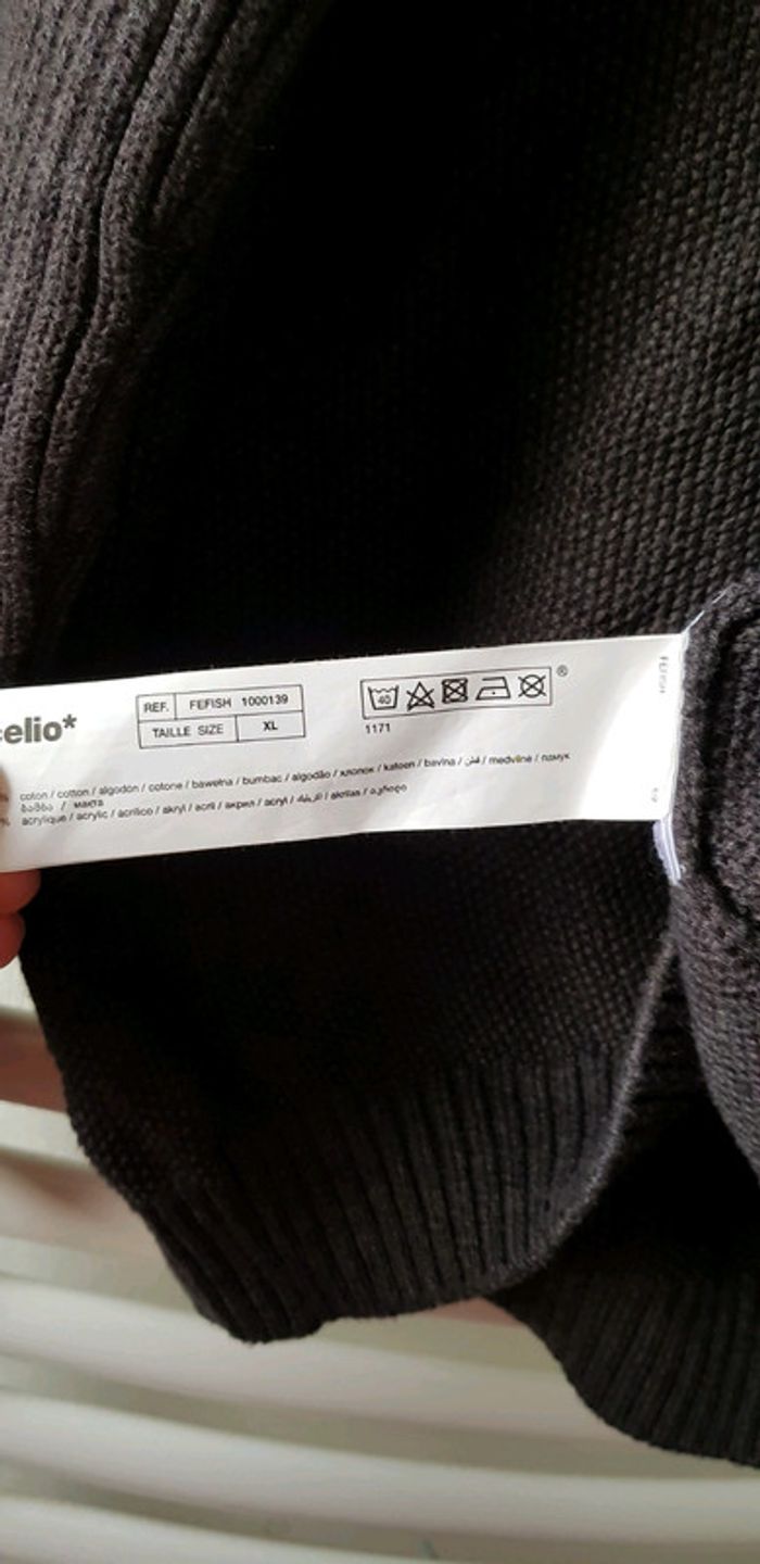 Pull anthracite celio XL - photo numéro 2