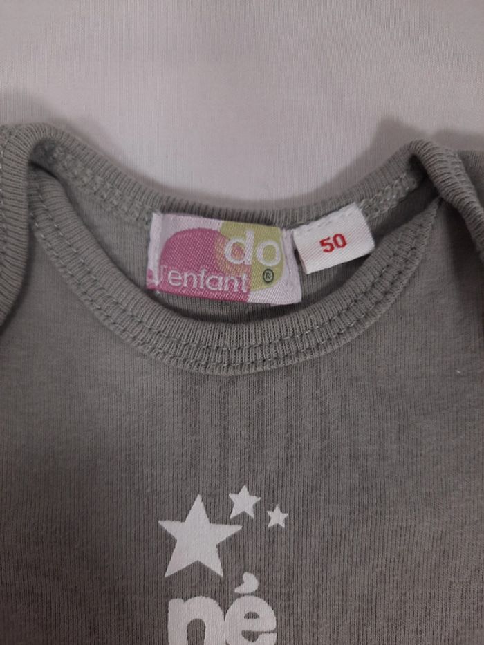 Body l'enfant do taille 50, 1 mois - photo numéro 2