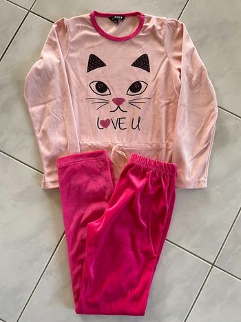 Pyjama velours 12 ans