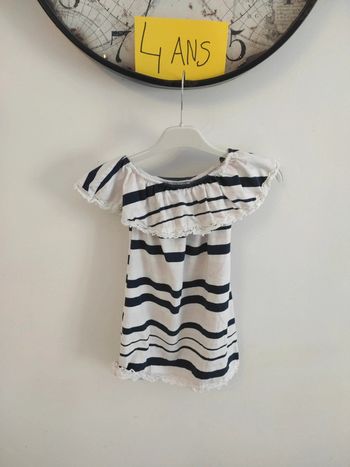 Robe d'été avec col 4 ans