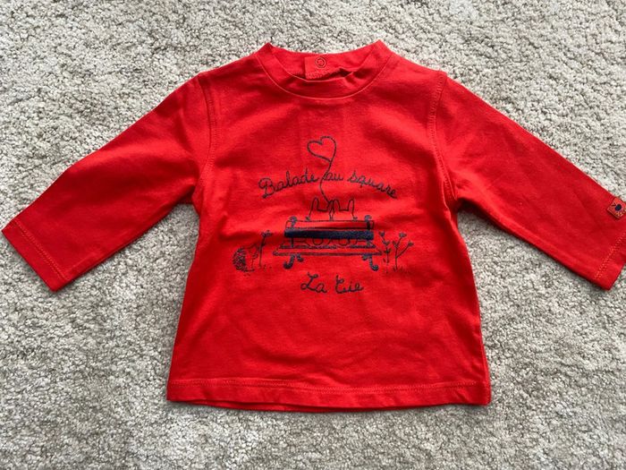 T-shirt longues manches La compagnie des petits 🍁