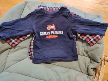 Chemise et t-shirt Creeks 3 mois