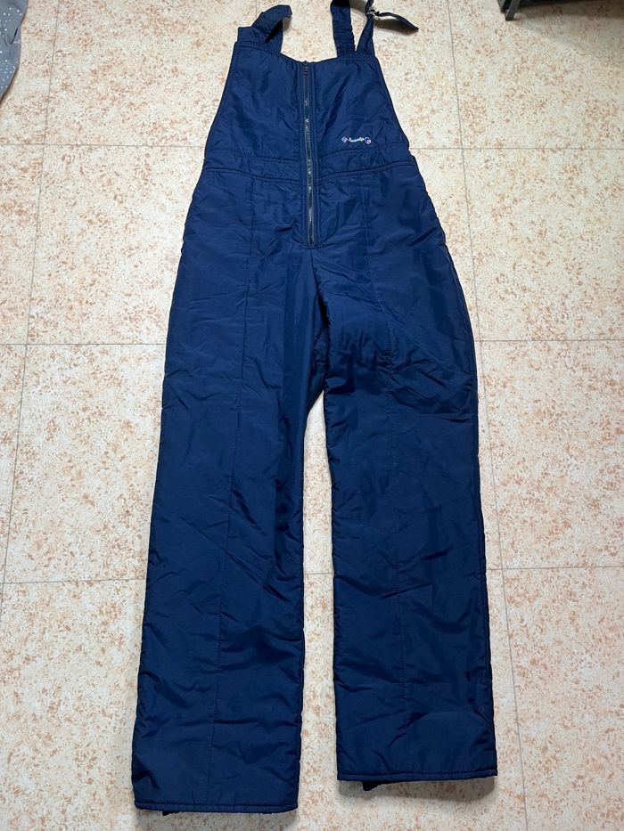 Bas de combinaison de ski homme M Fusalp bleu en très bon état général - photo numéro 4