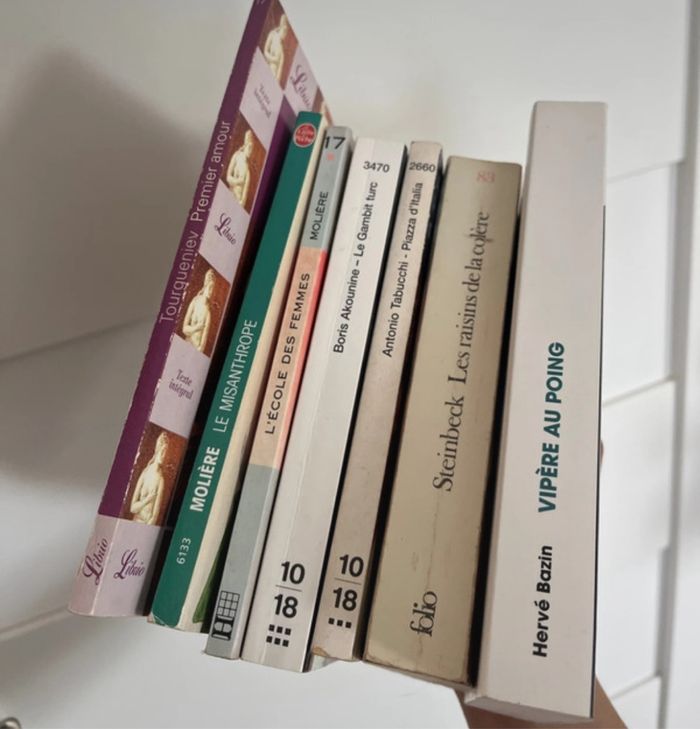 Lot livres
