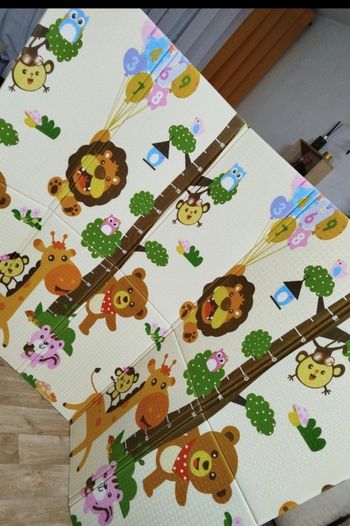 tapis d'éveil sweetyfox réversible