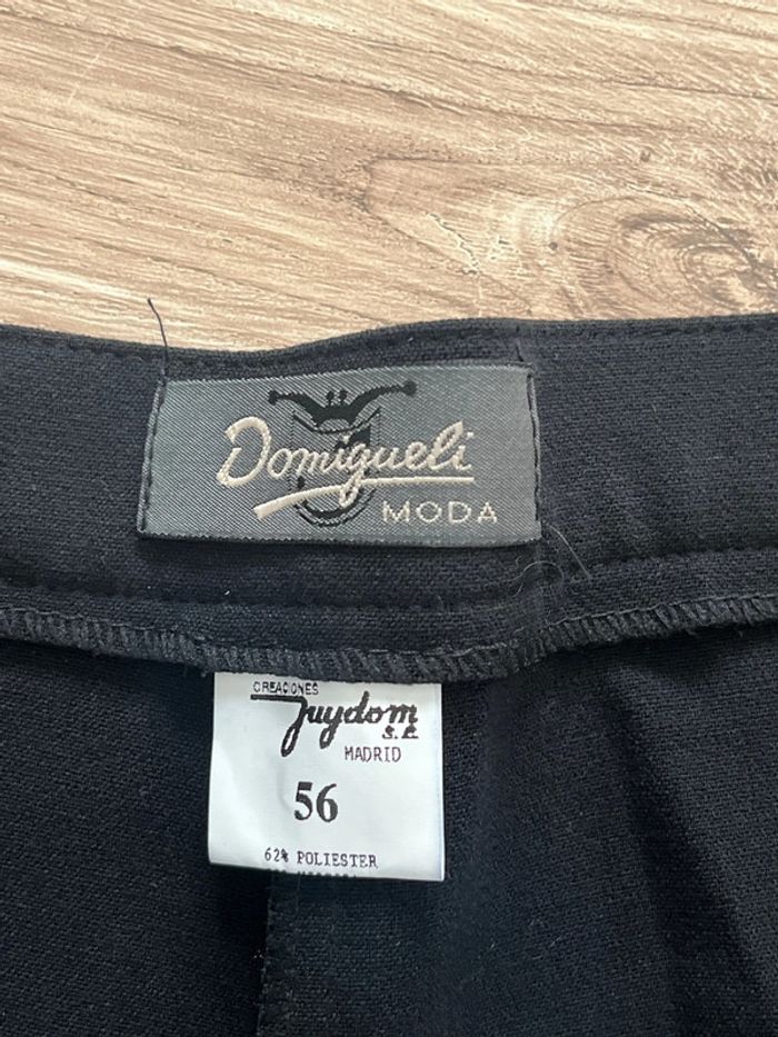 Pantalon homme Domigueli Moda taille 56 couleur noir neuf avec étiquette - photo numéro 6