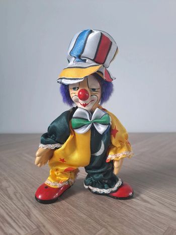 Figurine clown vintage