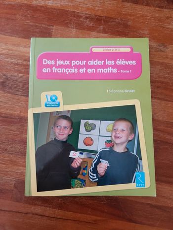 Livre Des jeux pour aider les élèves