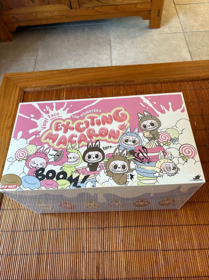 Display Labubu Pop Mart - Exciting Macaron