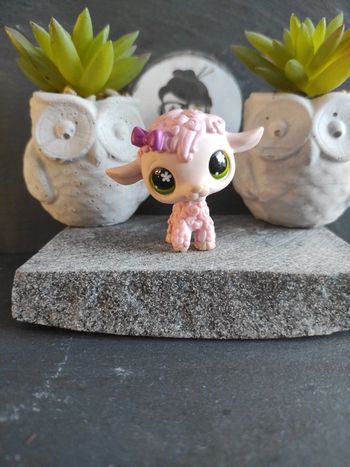 Littlest Petshop hasbro mouton agneau baby sheep lamp 585 #geektradelpsmouton