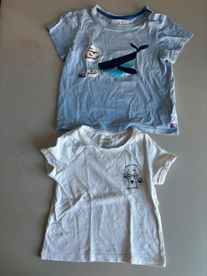 Lot de 12 t-shirts 3 ans bon état - photo numéro 10