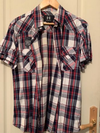 Chemise à carreaux