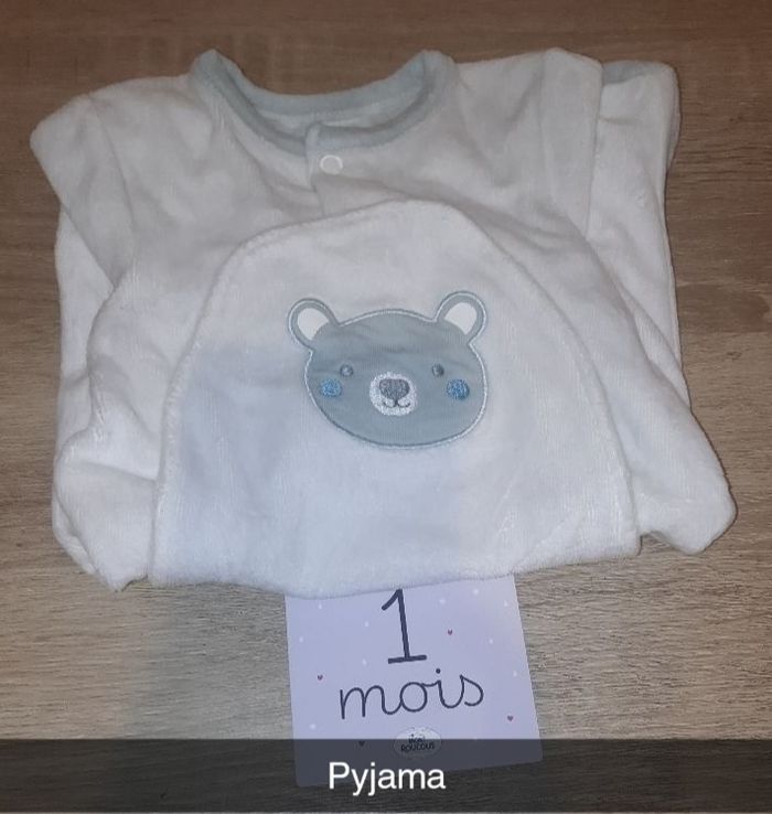 Pyjama garçon 1 mois - photo numéro 4