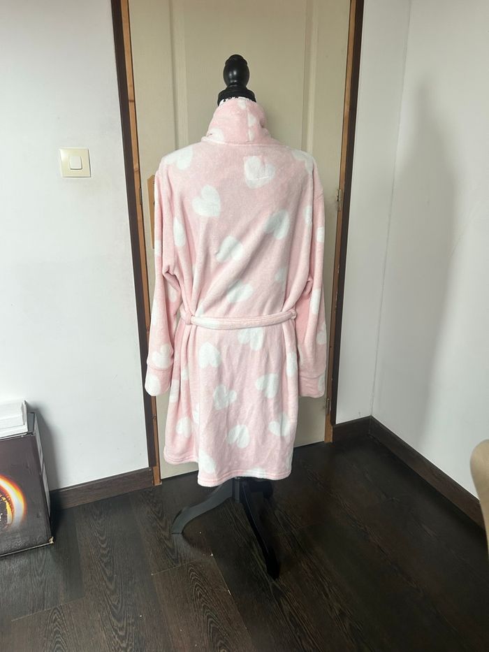 Peignoir Primark taille 40-42 rose et blanc - photo numéro 6