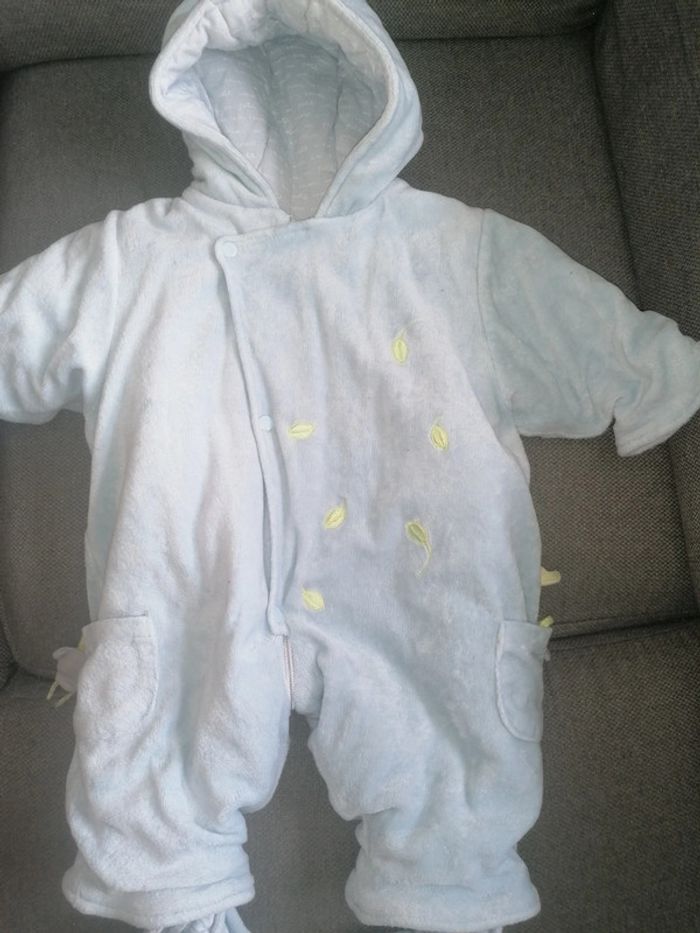 Combinaison bébé / absorba / 3 mois - photo numéro 2