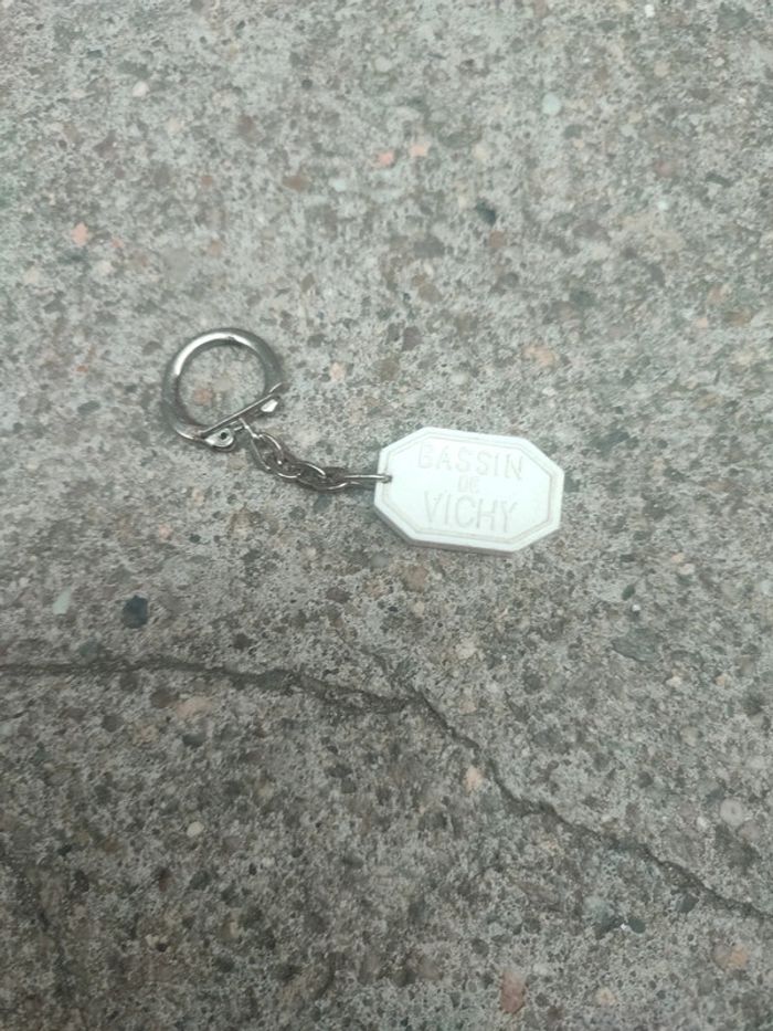 Porte clé pastille Vichy