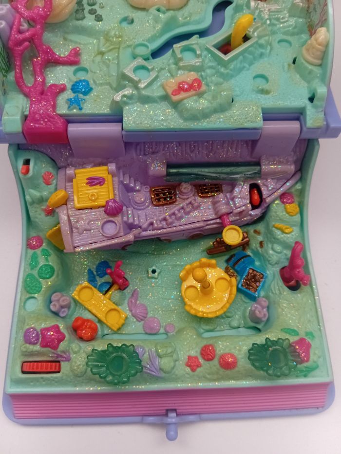 Polly pocket bluebird 1995 livre L'aventure pailletée des sirènes - photo numéro 6