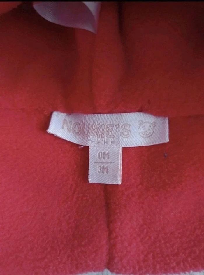 Cagoule rouge Noukie's 0-3 mois - photo numéro 8