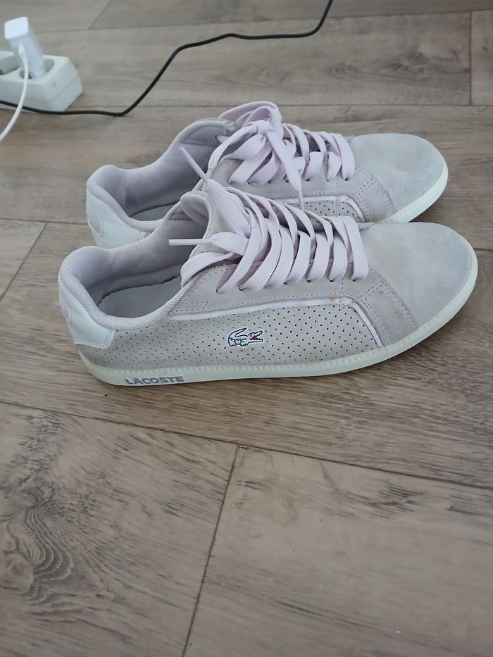 Baskets lacoste pointures 37 - photo numéro 3