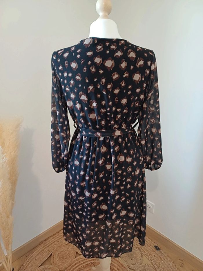 Robe cache-coeur à imprimé Léopard 🐆 Musthaves taille S/M 36/38 - photo numéro 7