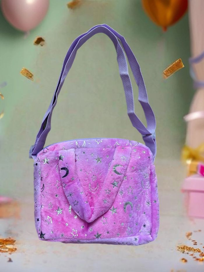 Sac bandoulière licorne rose - photo numéro 2