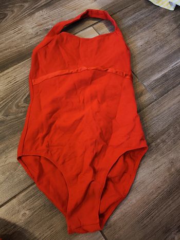 Justaucorps rouge Sansha Taille 36