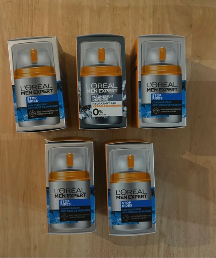 5 crèmes L’oreal men expert - NEUF - photo numéro 2