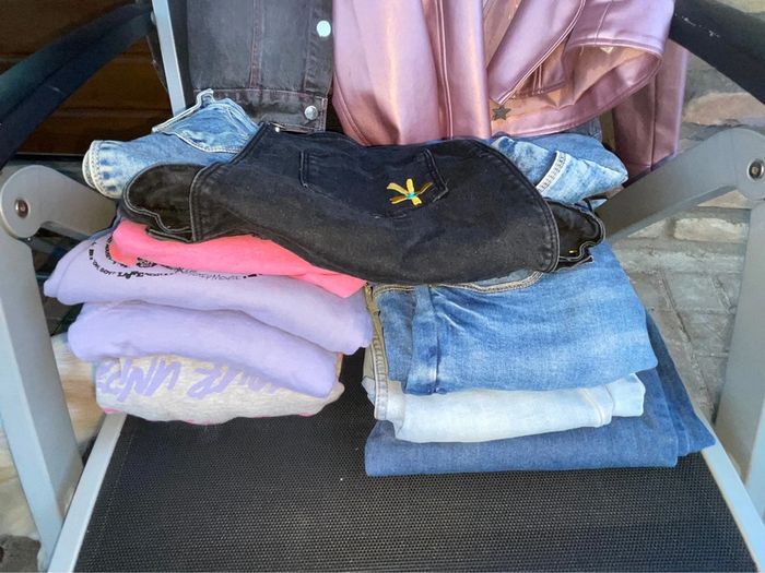 Lot vêtements fille été/automne 10/12/14 ans - photo numéro 3