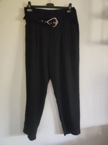 Pantalon carotte noir Morgan taille 42