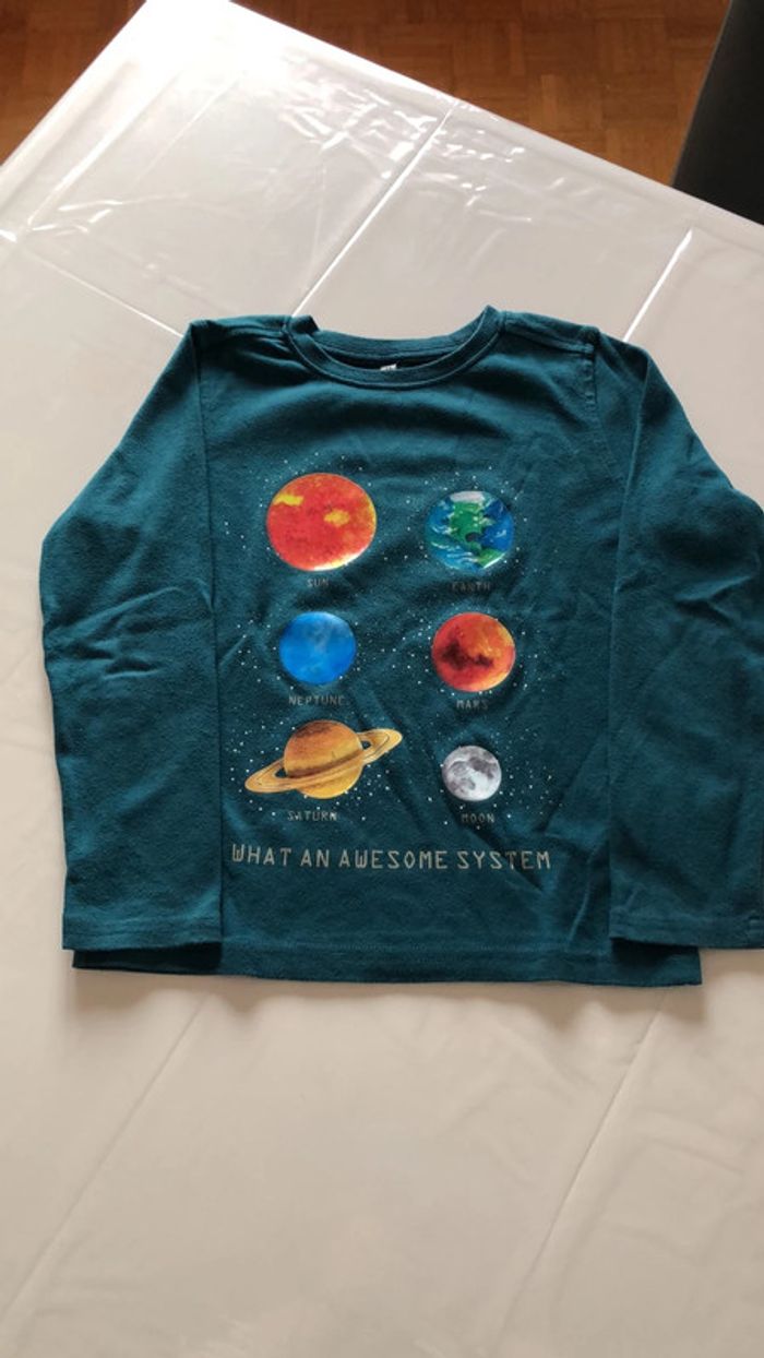 Sweat-shirt système solaire