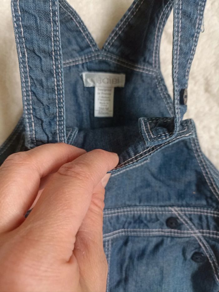 Robe en jean à bretelles - photo numéro 2