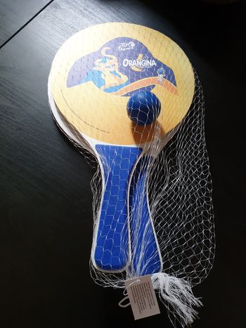 Jeu de raquette Orangina 