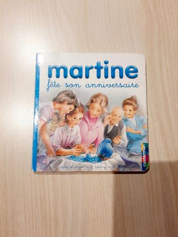 Livre Martine fête son anniversaire